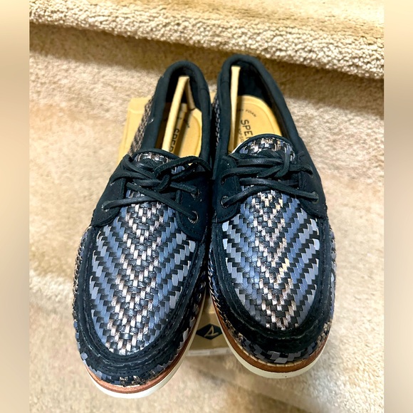 SPERRY AUTHENTIC WOVEN BOAT 
USA 9 / EURO 40 NWOT - Picture 3 of 7